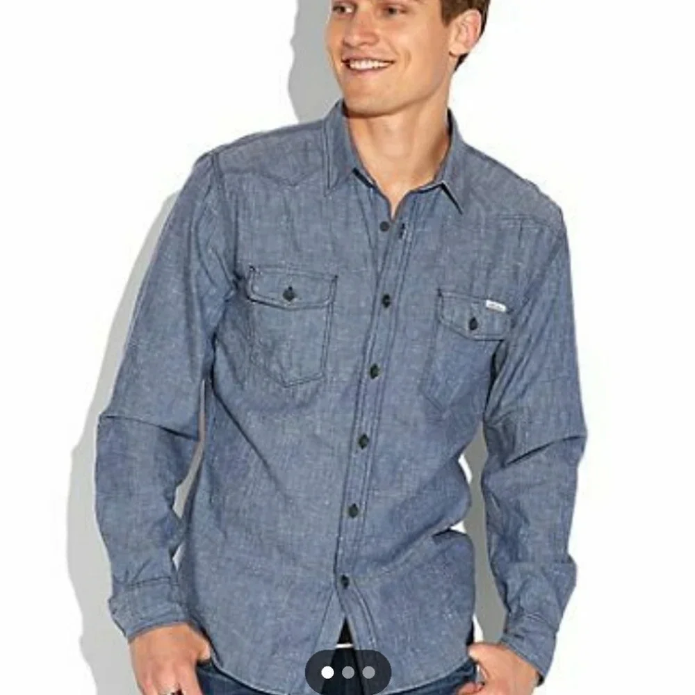 Lucky Brand Coyote Hills Chambray Shirt
